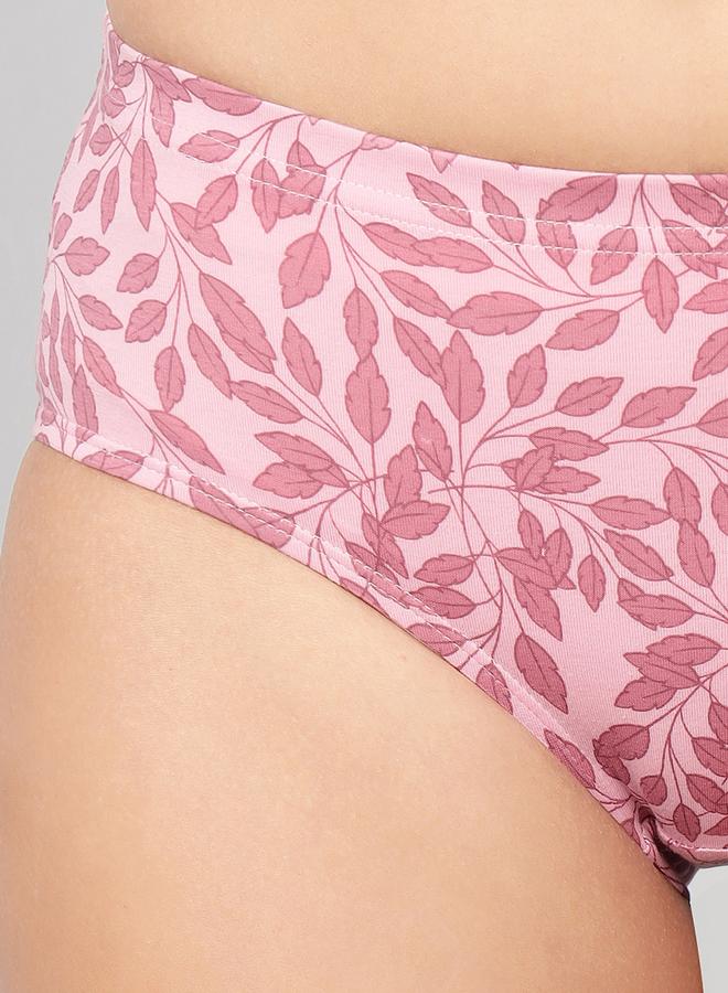 Clovia Pack of 3-Mid Hipster Bikini with Inner Elastic - Cotton - Image 2